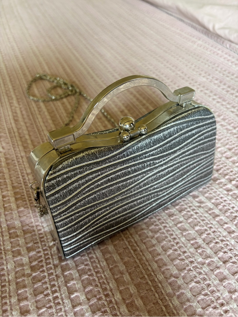 Vintage Silver Evening Bag